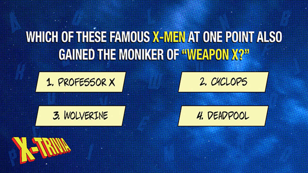 X-Trivia image number null